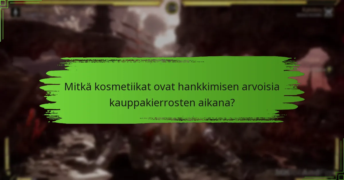 Mitkä vinkit voivat parantaa kokemustani kosmetiikan hankkimisessa?