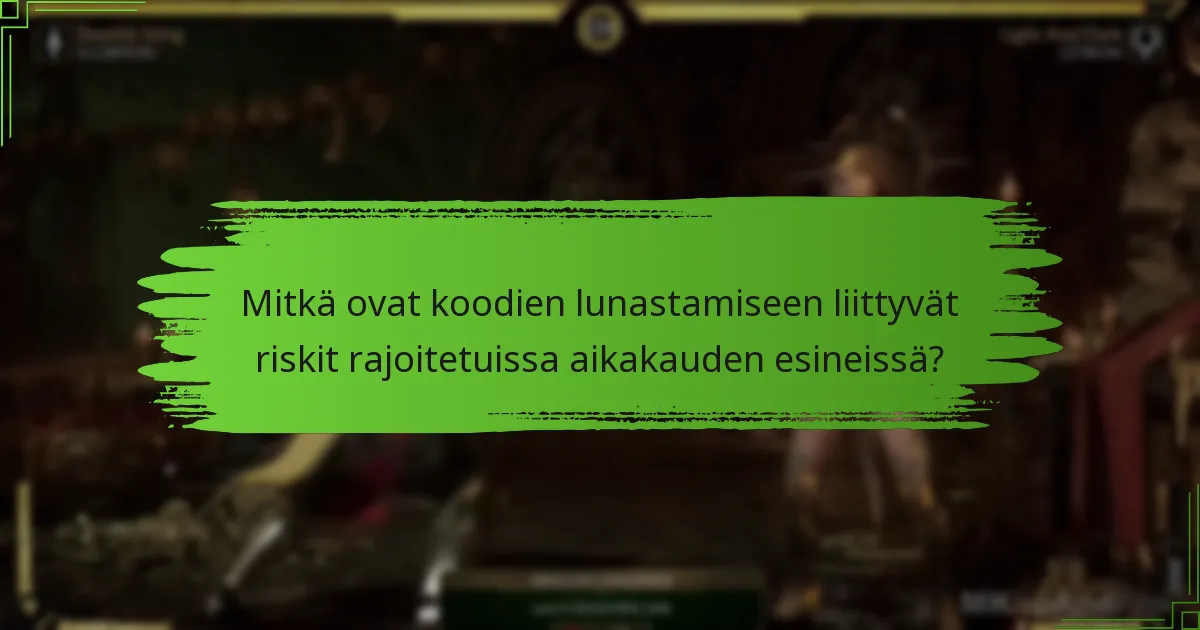 Kuinka rajoitetut aikakauden esineet vertautuvat muihin pelin sisäisiin ostoihin?