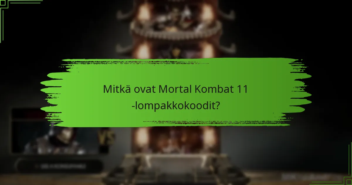Kuinka Mortal Kombat 11 -lompakkokoodit vertautuvat muihin peleihin?